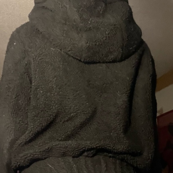 Black teddy coat - Picture 1 of 3